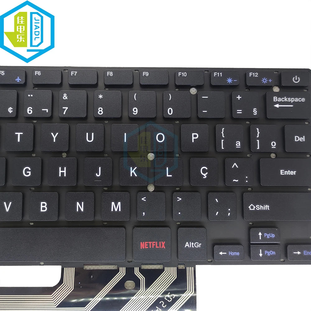 New Laptop Brazilian Keyboard for Prestigio Smartbook 141C 141C01 XK-HS002 MB27716023 BR Brazil Keyboards Replacement Pc Parts