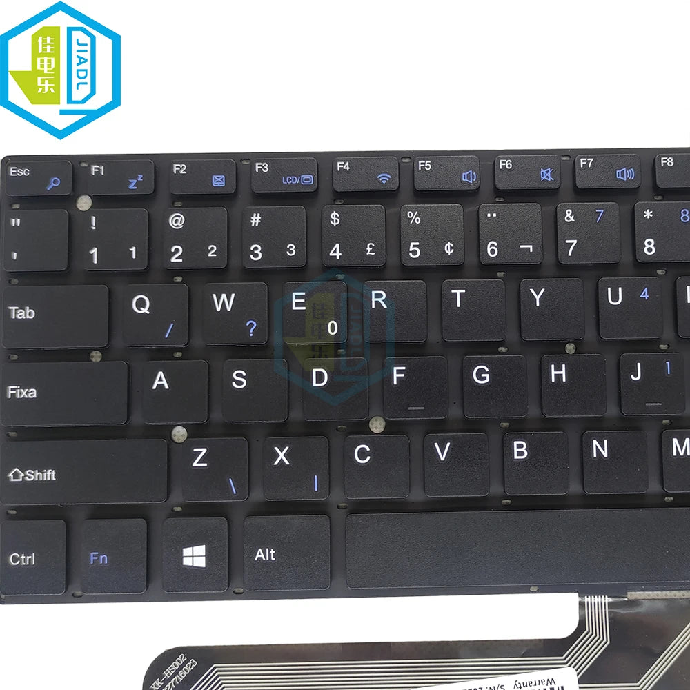 New Laptop Brazilian Keyboard for Prestigio Smartbook 141C 141C01 XK-HS002 MB27716023 BR Brazil Keyboards Replacement Pc Parts