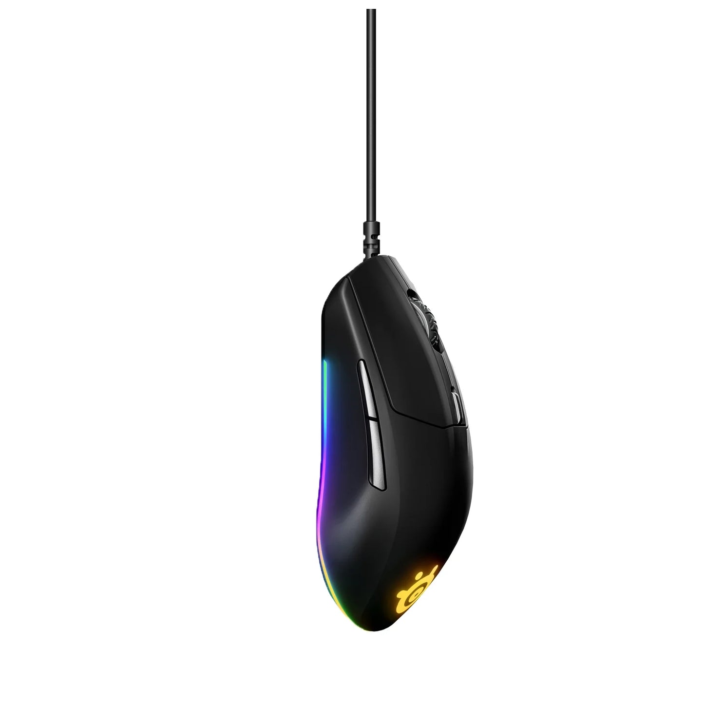 Rival 3 Gaming Mouse - 8,500 CPI Truemove Core Optical Sensor - 6 Programmable Buttons - Split Trigger Buttons - Brilliant Prism RGB Lighting