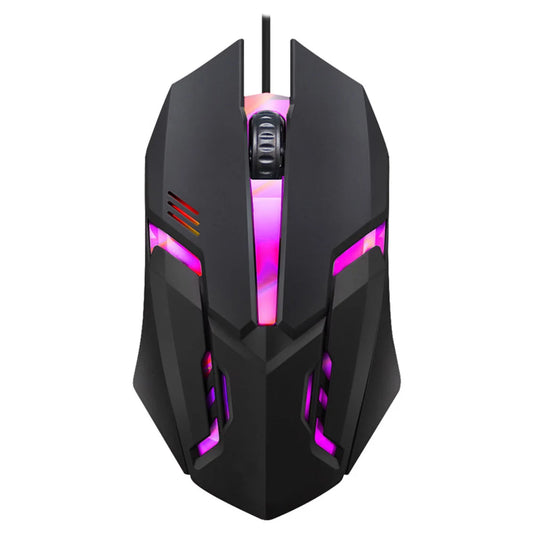 E-Sports USB Wired Mouse Colorful LED Gaming Mouse 5000 DPI Wired Mice Optical Wired Gamer Mouse for Desktop Laptop PC Computer